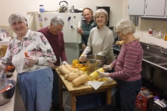 last community dinner in old kitchen