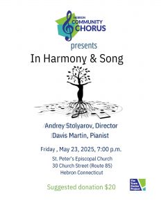 In Harmony: A Concert By The Hebron Community Choir